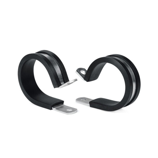 HellermannTyton - Befestigungsschelle für Kabel/Rohre Befestigungsschelle ALU23C-AL/CR-BK (50) Alu natur/schwarz − 50 Stück