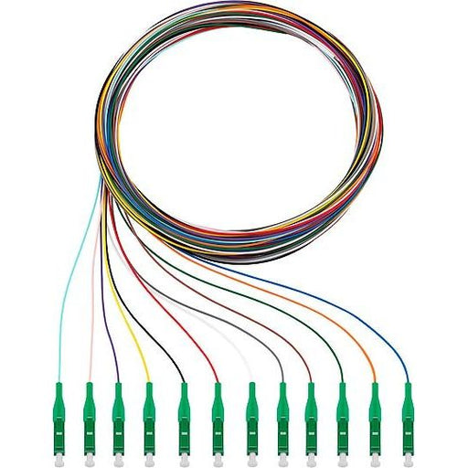 Rutenbeck - LWL-Pigtail Pigtails 12xLC OS2 APC 2m OS2, APC 2m