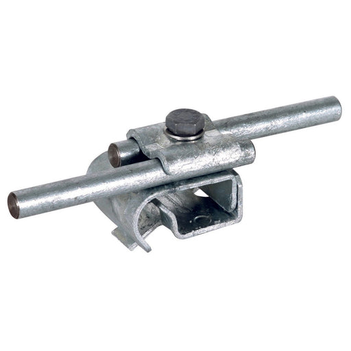 DEHN - Anschlussklemme für Blitzschutz Dachrinnenklemme DRKDUL8.10W1622STTZN St/tZn f.Wulst 16-22