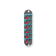 Corning - Moduleinsatz für Patchpanel LWL CCH Panel sw 12 Fiber CCHE-CP12-57 6xSC-DX OM1 MM Keram