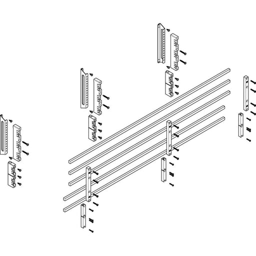 ABN - Verteilerfeld für Installationsverteiler Sammelschienen-Modul MTSC43635 tief 4FB/3RE