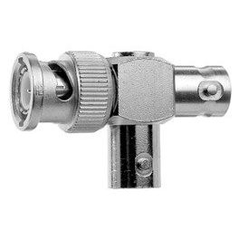 Telegärtner - Koax-Kupplung BNC-T-Stück (M-F-F) 100023600 75Ohm − 5 Stück