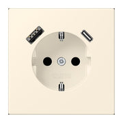 Jung - Steckdose SCHUKO Steckdose LC 1520-15 CA 245 blanc ivoire (4320B)
