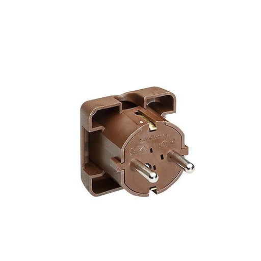 Bachmann - Schutzkontaktstecker Flächenstecker 911.470 br, Winkel