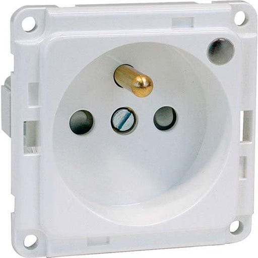Peha - Schalter-/Steckdosenkombination Export-Steckdose orange B 6571.33 ME LED/4SI 10/16A 250V 2-polLED