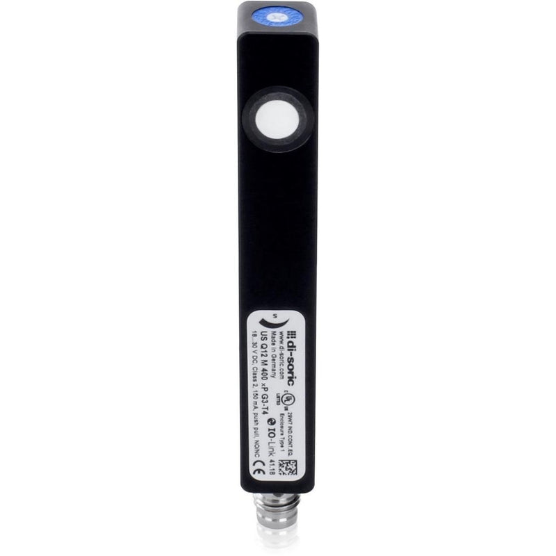 Di-soric - Ultraschall Taster Ultraschalltaster US Q12 M 400 FP G3T4 40-400mm