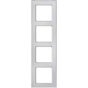 Peha - Abdeckrahmen Rahmen 4-fach D 20.674.241.022 Glaseffekt eis-rws