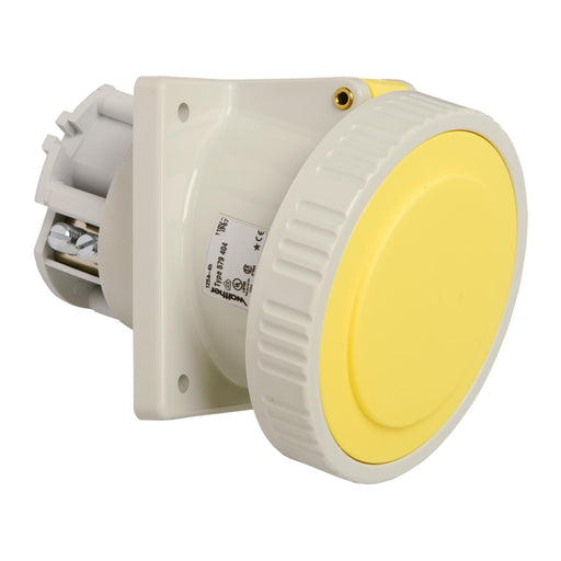 Walther Werke - CEE-Anbausteckdose (IEC 60309) Anbaudose schräg 125A 579404 4P 110V 4h IP67