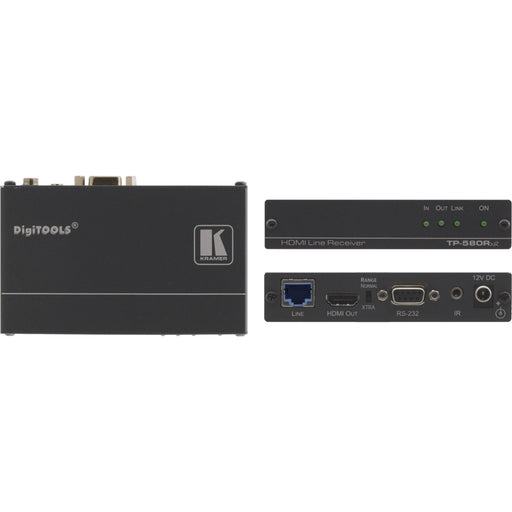 Kramer - Audio/Video-Funksystem HDMI-Empfänger TP-580RXR f.4K 60 UHD
