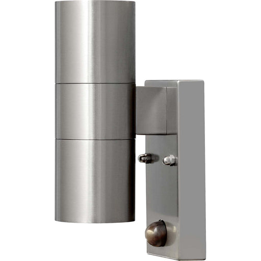 Gnosjö Konstsmide AL - Decken-/Wandleuchte Halogen Wandleuchte 7542-000 grau/eds m.BWM GU10