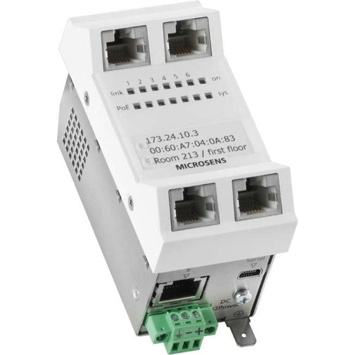 Microsens - Netzwerk Switch Gigabit Ethernet-Switch MS450187M-G6+ 6-Port4x10/100/1000T
