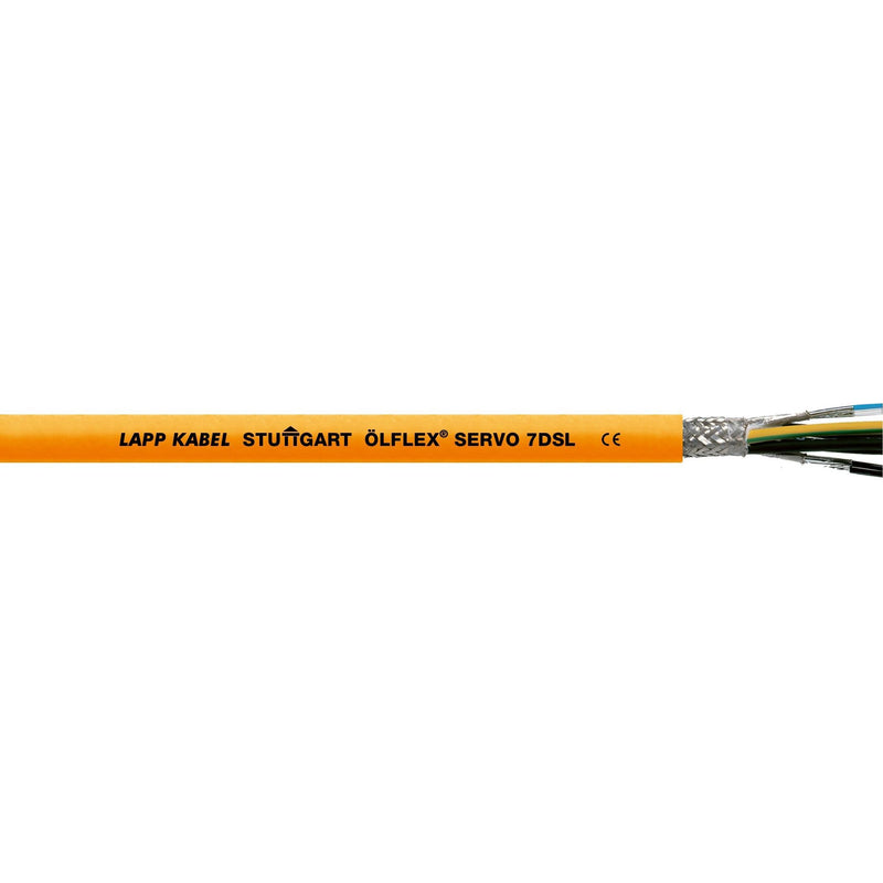Lapp Kabel&Leitung - Energiekabel < 1 kV, für ortsveränderlichen Einsatz ÖLFLEX SERVO 7DSL 1023291 4G2,5+(2x22AWG)