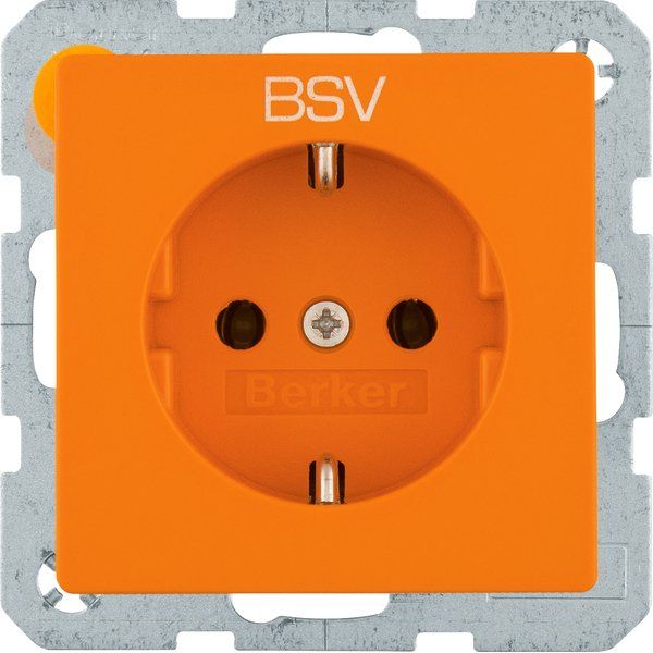 Berker - Steckdose Schuko 47436017 Aufd.BSV,Q.x or samt