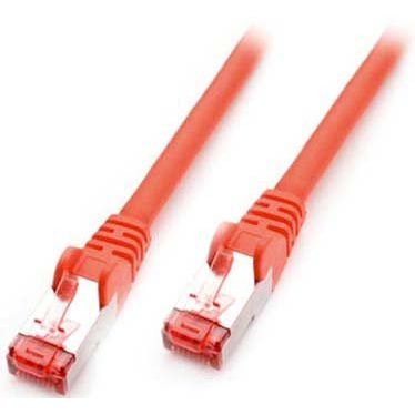 E+P Elektrik - Patchkabel Kupfer Patchkabel Cat.6A CC 152/10 ROT 10m