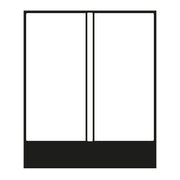 Jung - Abdeckung/Bedienelement für Installationsschalterprogramme Taste 1fach Auf/Ab A 401 TSAP ANM kompl anthrazit matt − 1 Stück
