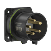 Walther Werke - CEE-Gerätestecker (IEC 60309) CEE NEO Anbaugerätestecker FW610510SK gerade 16A5P10h IP54 − 10 Stück