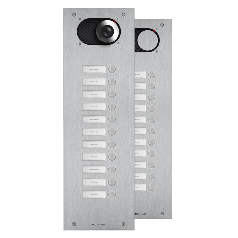 Comelit - Türstation für Türkommunikation Frontplatte Switch IX0111 11 Teiln. 1-reih.V4A