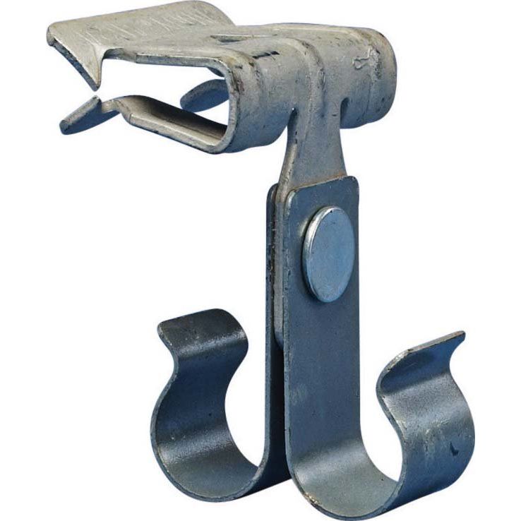 Erico - Befestigungsklammer Flanschklipp 2H41214B 23mm Flansch 12,416 − 100 Stück