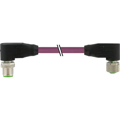 Murrelektronik - Konfektioniertes Sensor-Aktor-Kabel Steckverbinder 7000-44035-8030700 M12 St. auf M12 Bu. − 10 Stück