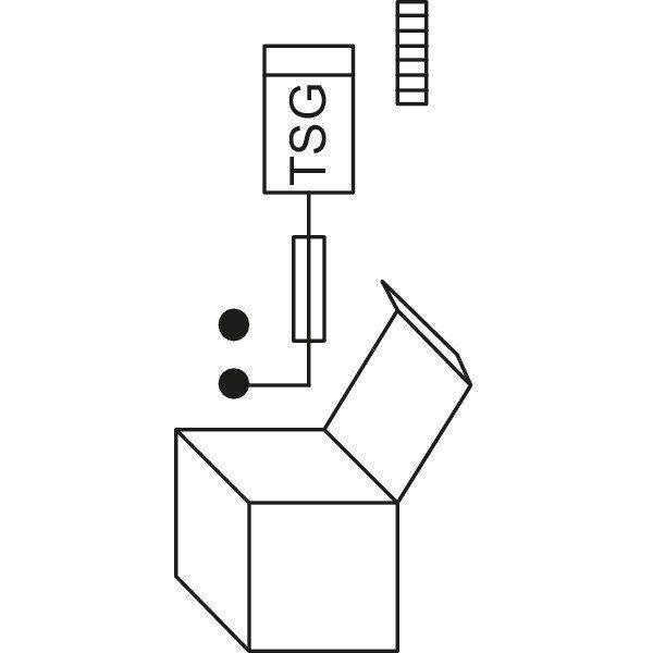 Elsta Mosdorfer - Komponente für den Ausbau (Schaltschrank) Set Absicherung LS 9409230 Schalter 6A 1p 25kA