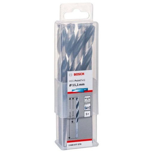 Bosch - Bohrer Metallspiralbohrer HSS 2608577279 PointTeQ DIN 338