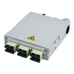 Telegärtner - Patchpanel LWL TS-Verteiler mit 6xSCD 100022883 Keramikhülse