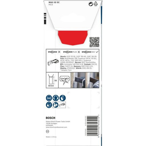 Bosch - Blatt für Oszillierer PRO MAII 32 SC Blatt für 2608669142 Multifunktionswerkze