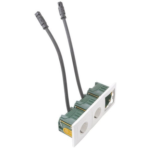 Peha - Schalter-/Steckdosenkombination Socketline Connect H 11.6612 #00076811 Geräte-Kombi, rws