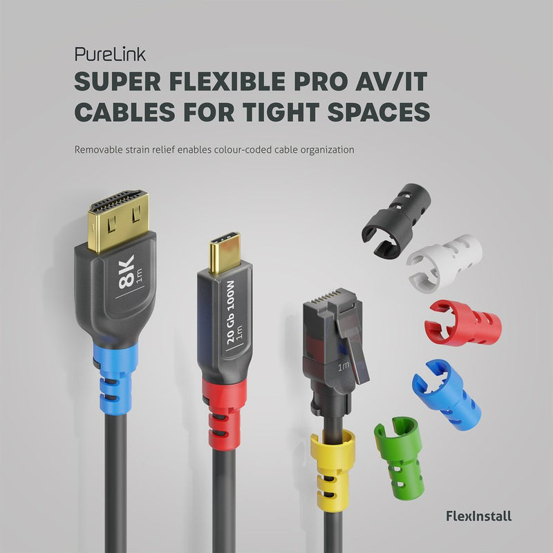PureLink - PC-Kabel USB-A>A Kabel 0,3m FI-U310-003 FlexInstall