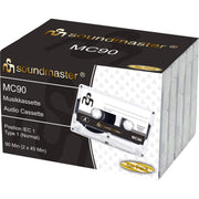 Soundmaster - Speichermedium analog Eisenmusikkasette 5erPack MC905P gr gr − 6 Stück