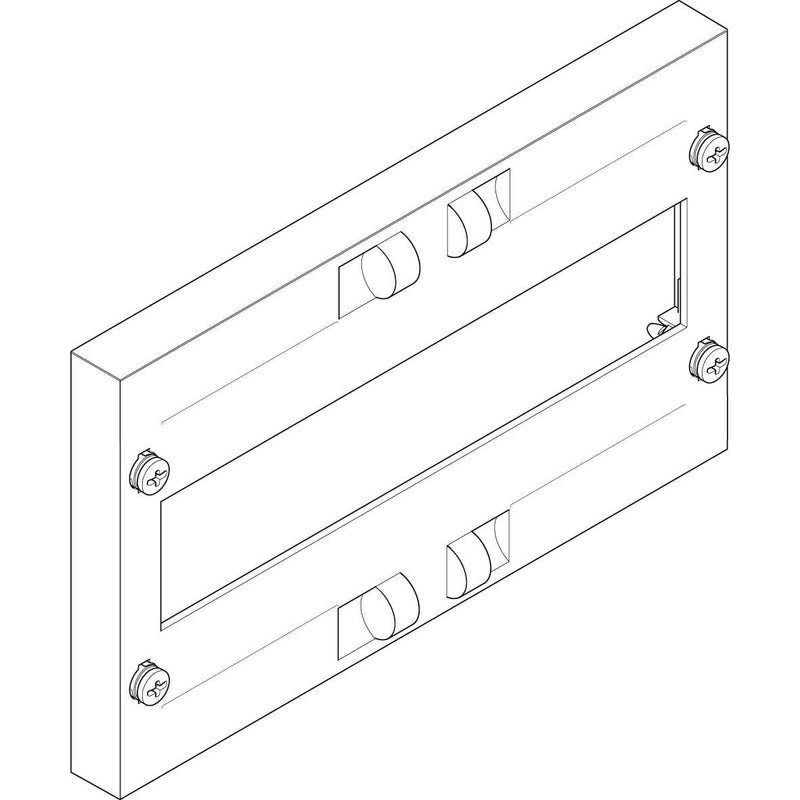 ABN - Abdeckung für Verteilerfeld Abdeckplatte FAO11N 250x150mm 1FB/1RE