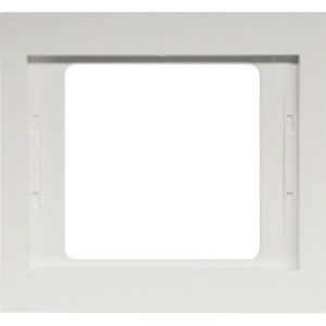 Berker - Abdeckrahmen Rahmen 1f. pws/gl 13137009 IP44
