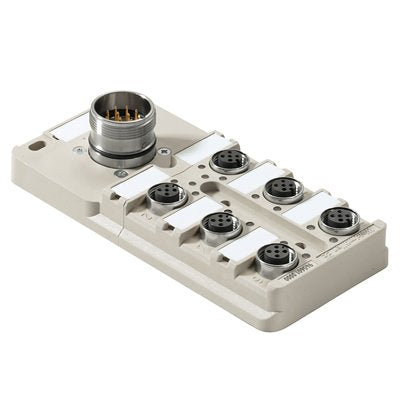 Weidmüller - Passiver Sensor-/Aktor-Verteiler (ohne Leitung) Sensor-/Aktor-Verteiler SAI-6-S 5P M12 Komplett-Modul