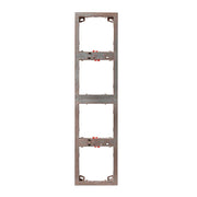 Siedle&Söhne - Montageelement für Türstation Montagerahmen MR 611-4/1-0 für 4 Module