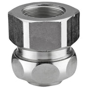 Flexa - Metall-Schutzschlauch-Verschraubung Metallverschraubung gerade US2-M, AD14-M12 AD 14, M 12 x 1,5 − 25 Stück