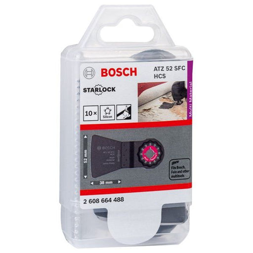 Bosch - Blatt für Oszillierer HCS Schaber ATZ 52 SFC, 2608664488 flexibel 52 x 38 mm