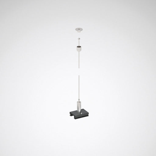 Trilux - Mechanisches Zubehör/Ersatzteile für Leuchten Seilabhängung Rail ZS H/1 #8899000 schwarz