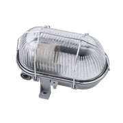 Megatron - Decken-/Wandleuchte Ovalleuchte IP44 E27 MT69062 grau