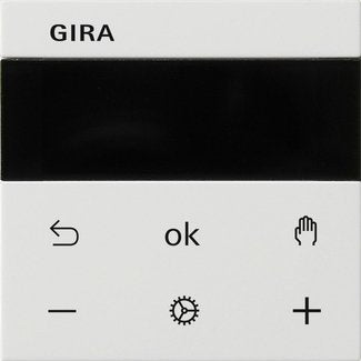 Gira - Bedienelement intelligent RTR Display 539303 rws