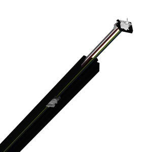 Regiolux - Tragschiene für Lichtbandsystem Tragschiene 1500 SRT1500I-7507x2.5 sw