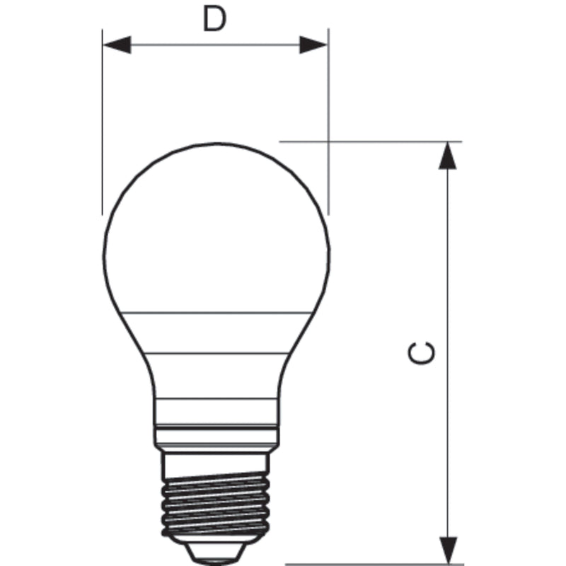 Philips Lighting - LED - Lampe/Multi - LED LED - Lampe E27 CorePro LED#36124900 matt Glas