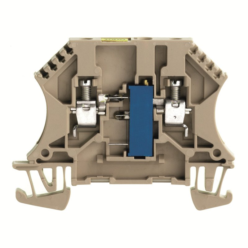 Weidmüller - Bauelement-Reihenklemme Klemme mit Einbau WDUL 4/5K − 10 Stück