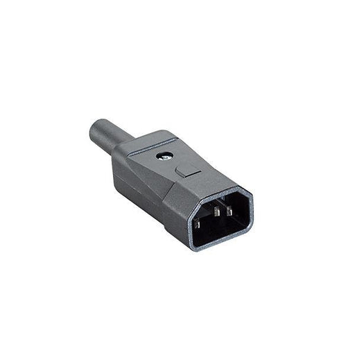 Bachmann - Geräteanschlussdose Kaltgerätestecker sw 915.171 Kunststoff