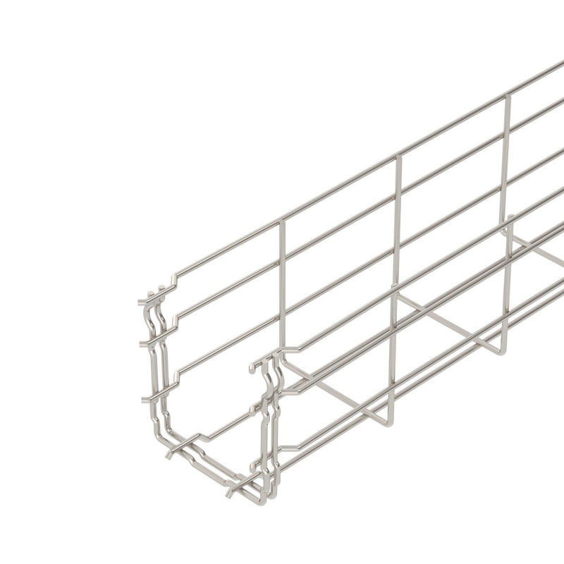 OBO Bettermann - Gitterrinne GRM 105 100 A4 105x100x3000mm − 3 Meter