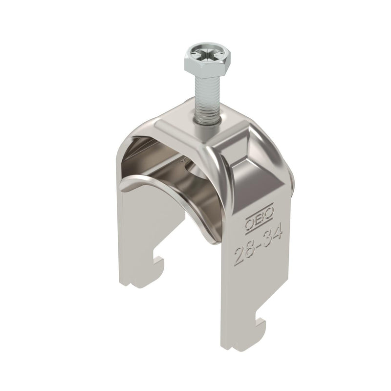 OBO Bettermann - Bügelschelle BS-N1-M-34 A2 28-34mm − 25 Stück