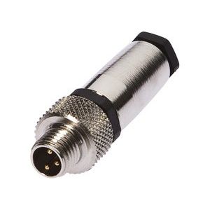 Ipf Electronic - Rundsteckverbinder, feldkonfektionierbar (Industriesteckverbinder) Kabeldose M8 VK003078 3pol.,gerade