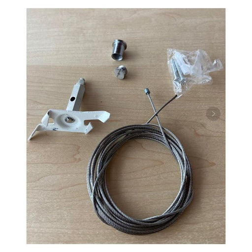 Dotlux - Mechanisches Zubehör/Ersatzteile für Leuchten Schienenabhängung 1,5m 5092-W weiß