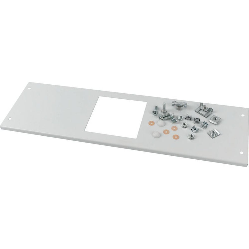 Eaton - Abdeckung/Blende/Beschriftungsleiste (Schaltschrank) Frontblende +Einbausatz 3p XMN330806C NZM3 horizontal grau