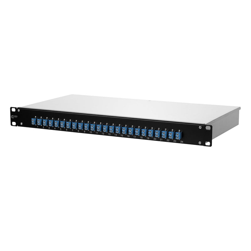 Metz Connect - Patchpanel LWL Patchfeld VIK 1502507424-B 24xLC-Duplex OS2 sw