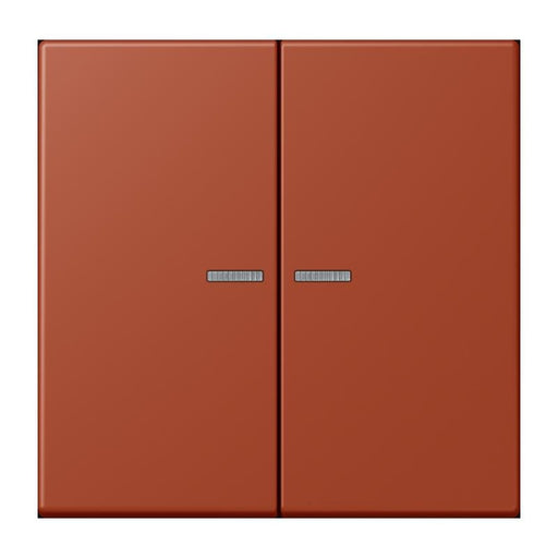 Jung - Bedienelement intelligent Taster 2fach BT LC 17102 232 locre rouge